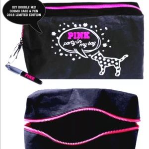 VS Party In My Bag Cosmetic Makeup Beauty Bag NWT